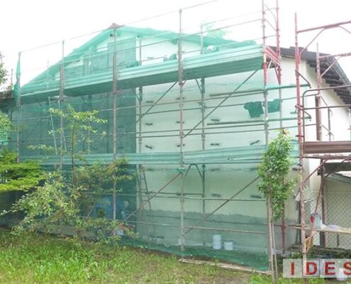 Villa unifamiliare in Frazione Arafranca Pinaco - Amatrice (RI) - Intervento di rinforzo strtturale delle murature in fibre di carbonio