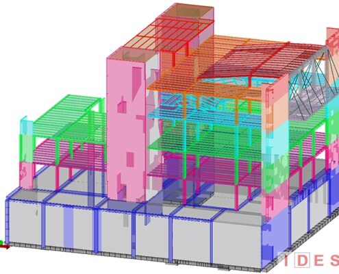 Palazzo Municipale - Segrate (MI) - Modello 3D